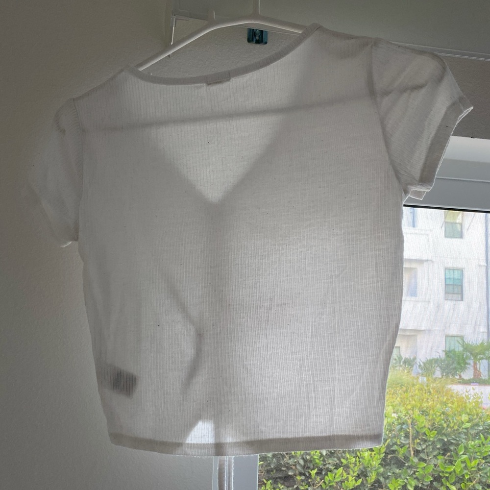 Cropped Drawstring Top - Picture 2 of 2